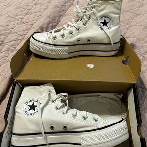 High-Top Converse Platform Sneakers